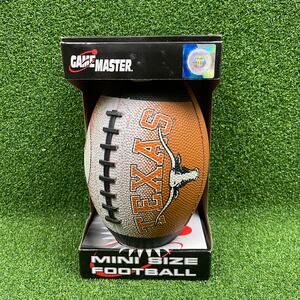 Game Master NCAA Texas Longhorns Mini Size Rubber Football